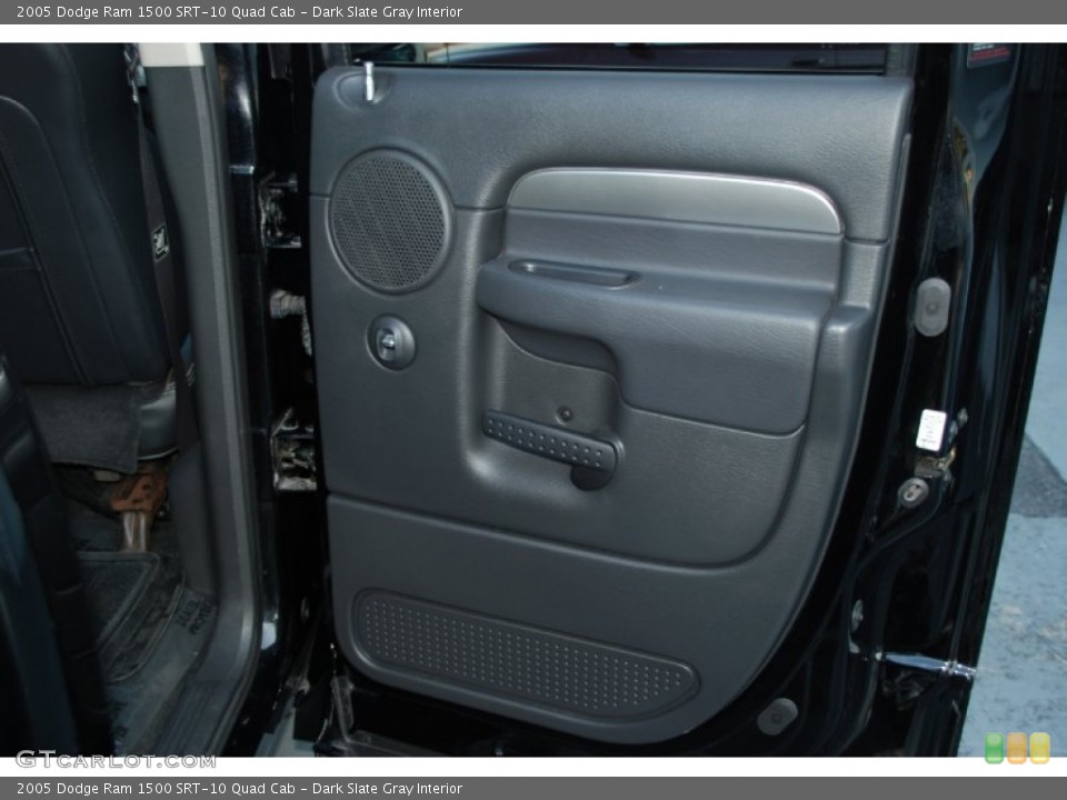 Dark Slate Gray Interior Door Panel for the 2005 Dodge Ram 1500 SRT-10 Quad Cab #50801082