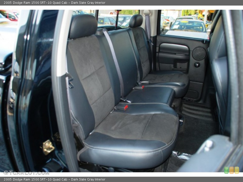 Dark Slate Gray Interior Photo for the 2005 Dodge Ram 1500 SRT-10 Quad Cab #50801094