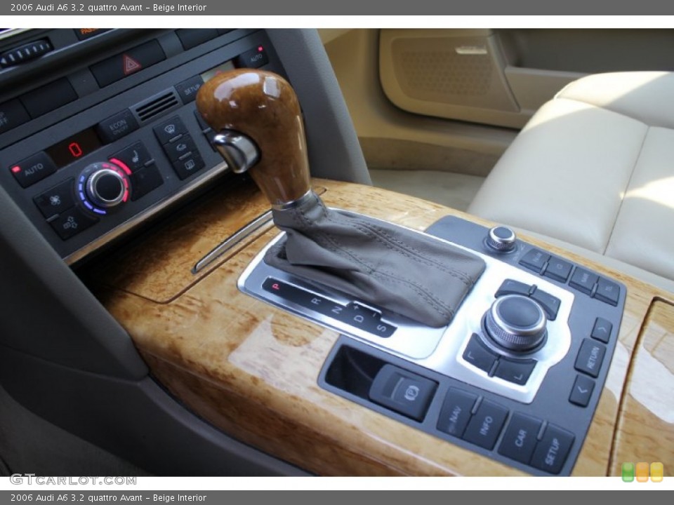 Beige Interior Transmission for the 2006 Audi A6 3.2 quattro Avant #50802132