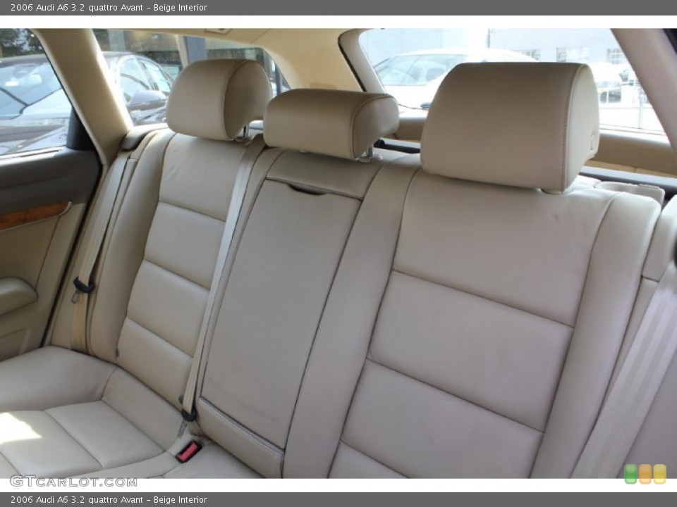 Beige Interior Photo for the 2006 Audi A6 3.2 quattro Avant #50802147