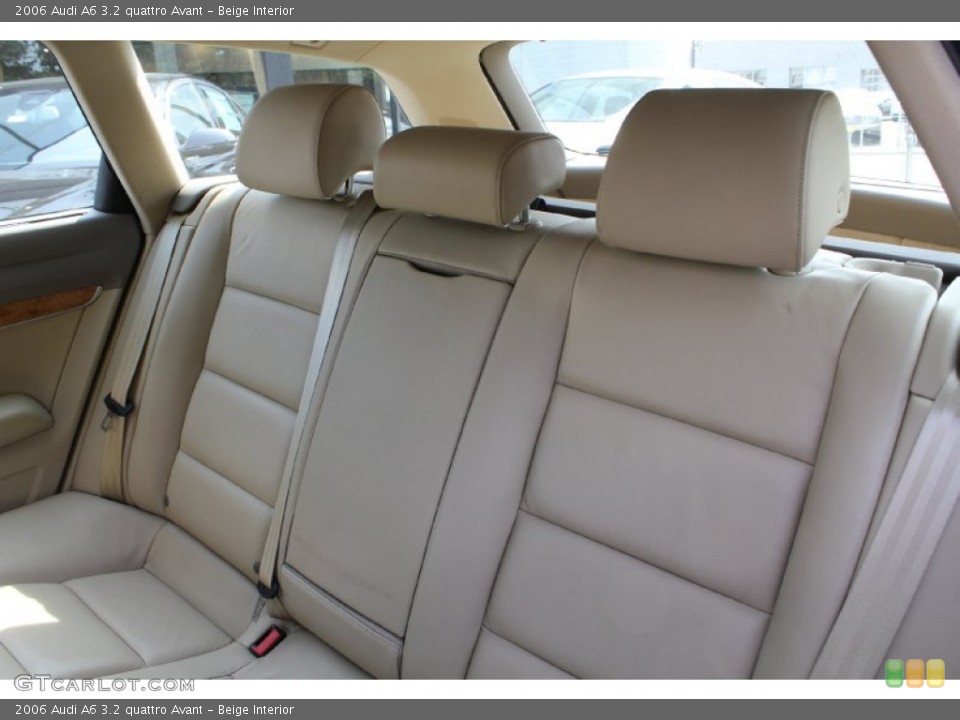 Beige Interior Photo for the 2006 Audi A6 3.2 quattro Avant #50802147