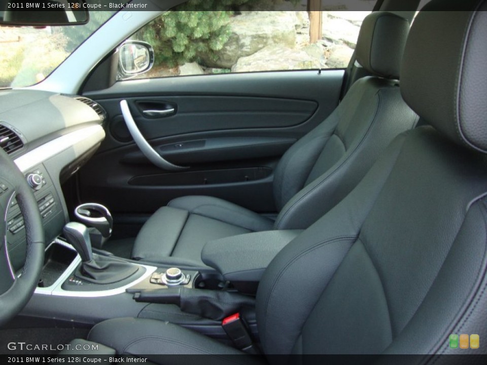 Black Interior Photo for the 2011 BMW 1 Series 128i Coupe #50802186