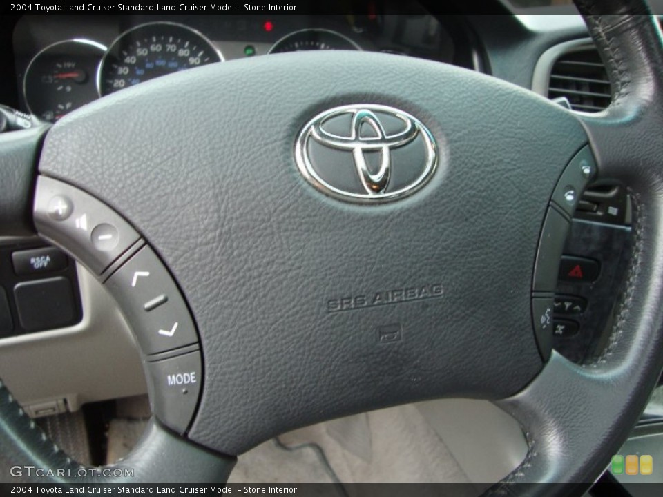 Stone Interior Steering Wheel for the 2004 Toyota Land Cruiser  #50802867