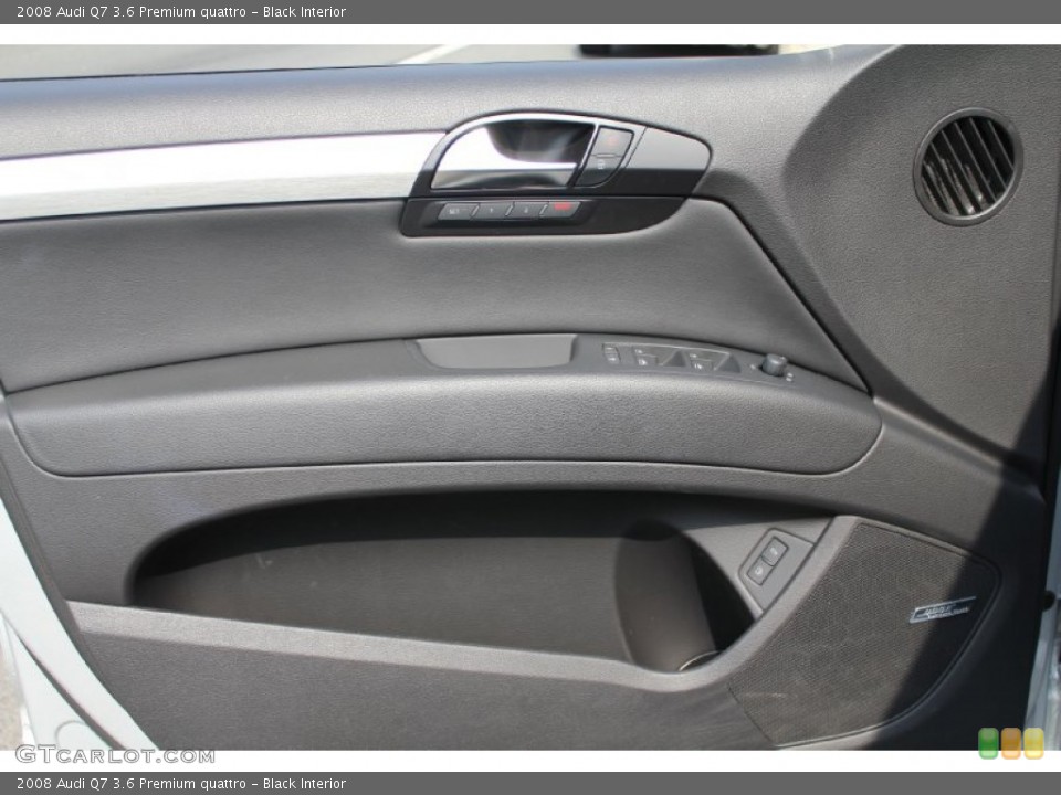 Black Interior Door Panel for the 2008 Audi Q7 3.6 Premium quattro #50803200