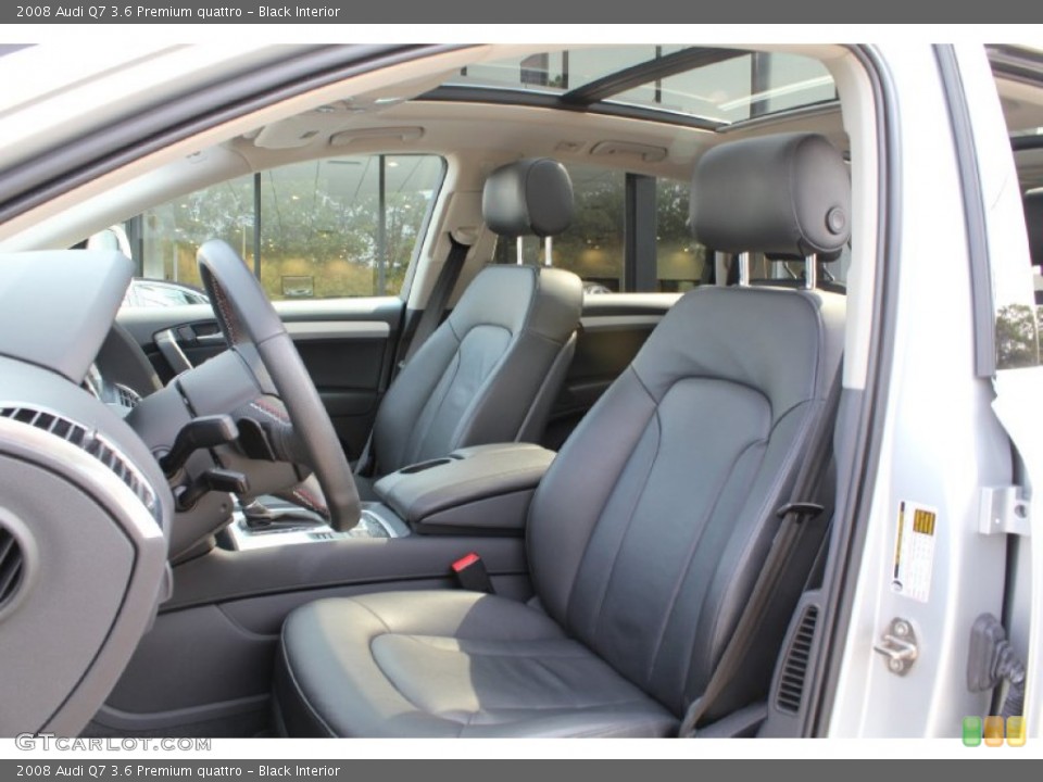 Black Interior Photo for the 2008 Audi Q7 3.6 Premium quattro #50803215