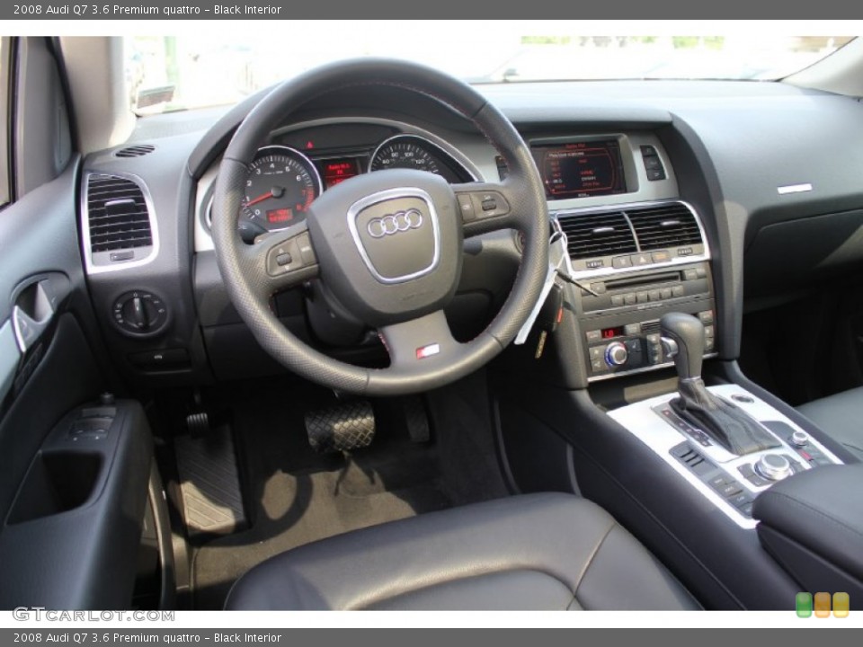 Black Interior Dashboard for the 2008 Audi Q7 3.6 Premium quattro #50803245