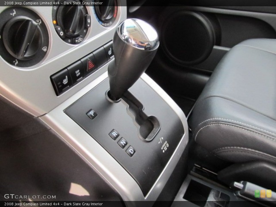 Dark Slate Gray Interior Transmission for the 2008 Jeep Compass Limited 4x4 #50803434
