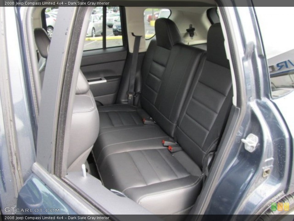 Dark Slate Gray Interior Photo for the 2008 Jeep Compass Limited 4x4 #50803530