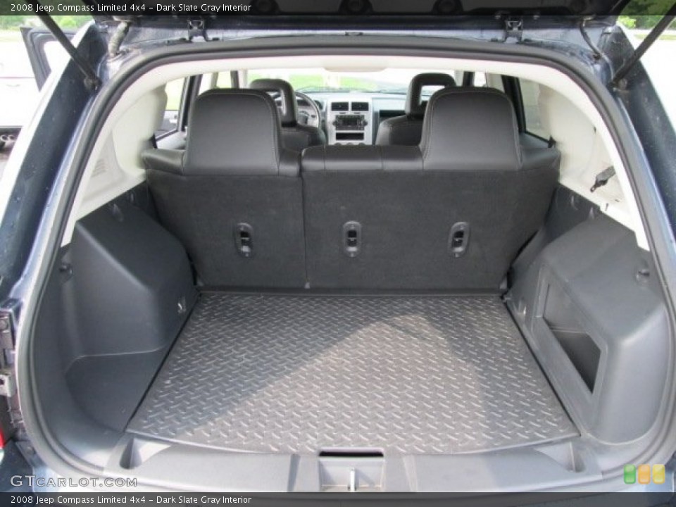 Dark Slate Gray Interior Trunk for the 2008 Jeep Compass Limited 4x4 #50803545