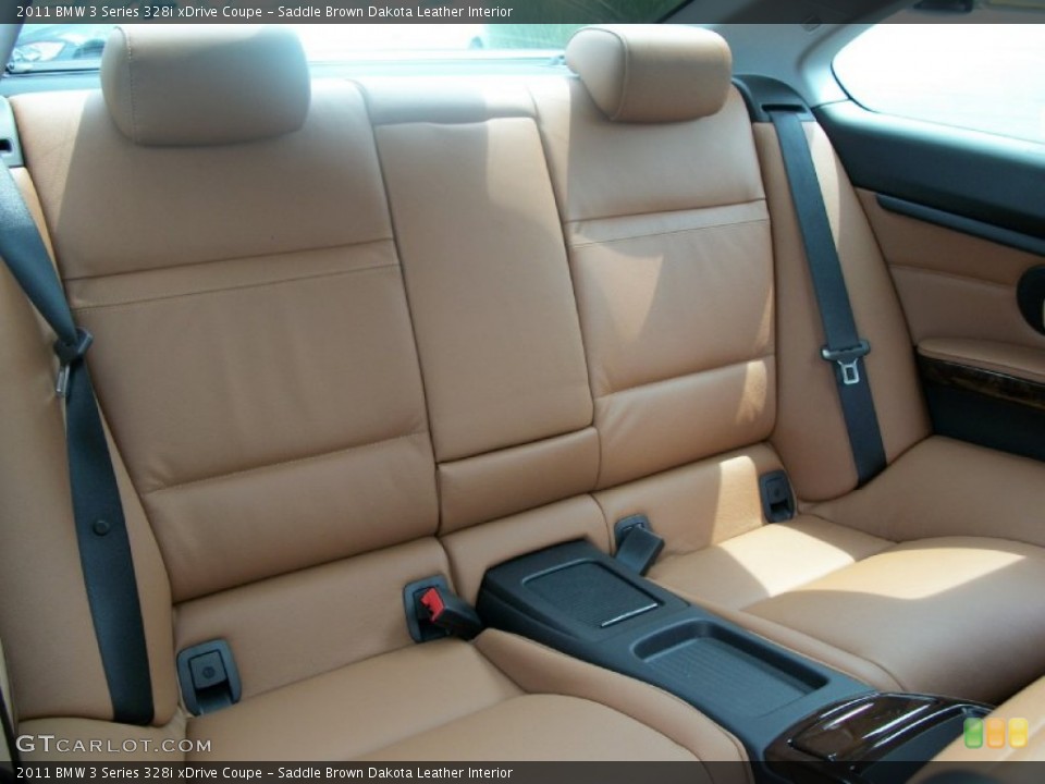 Saddle Brown Dakota Leather Interior Photo for the 2011 BMW 3 Series 328i xDrive Coupe #50804043