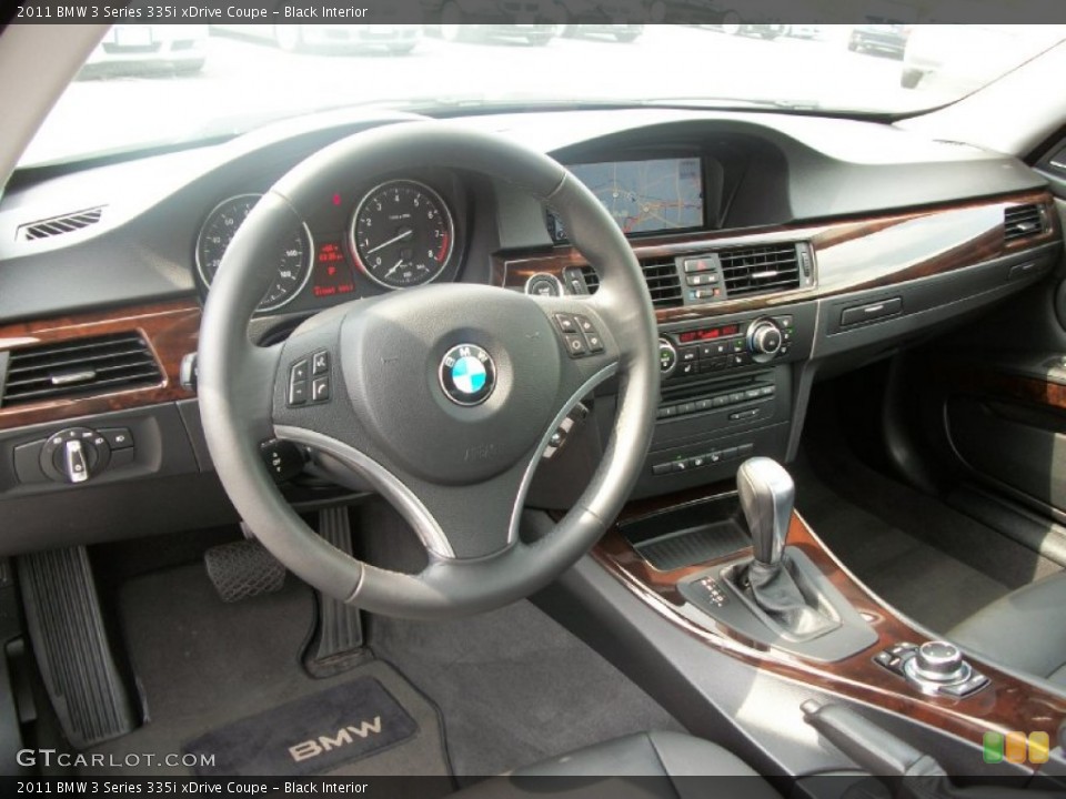 Black Interior Dashboard for the 2011 BMW 3 Series 335i xDrive Coupe #50804742