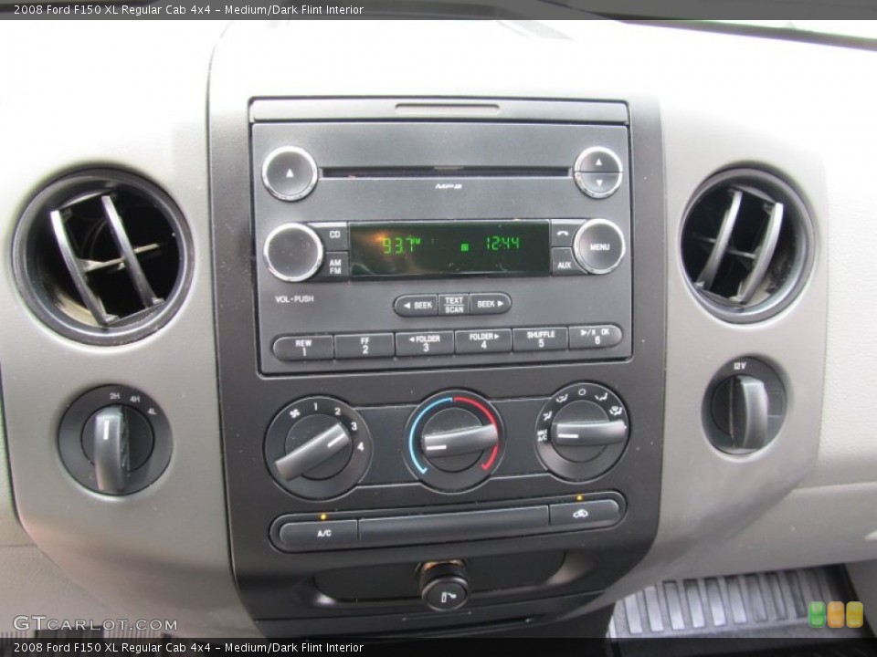 Medium/Dark Flint Interior Controls for the 2008 Ford F150 XL Regular Cab 4x4 #50804763