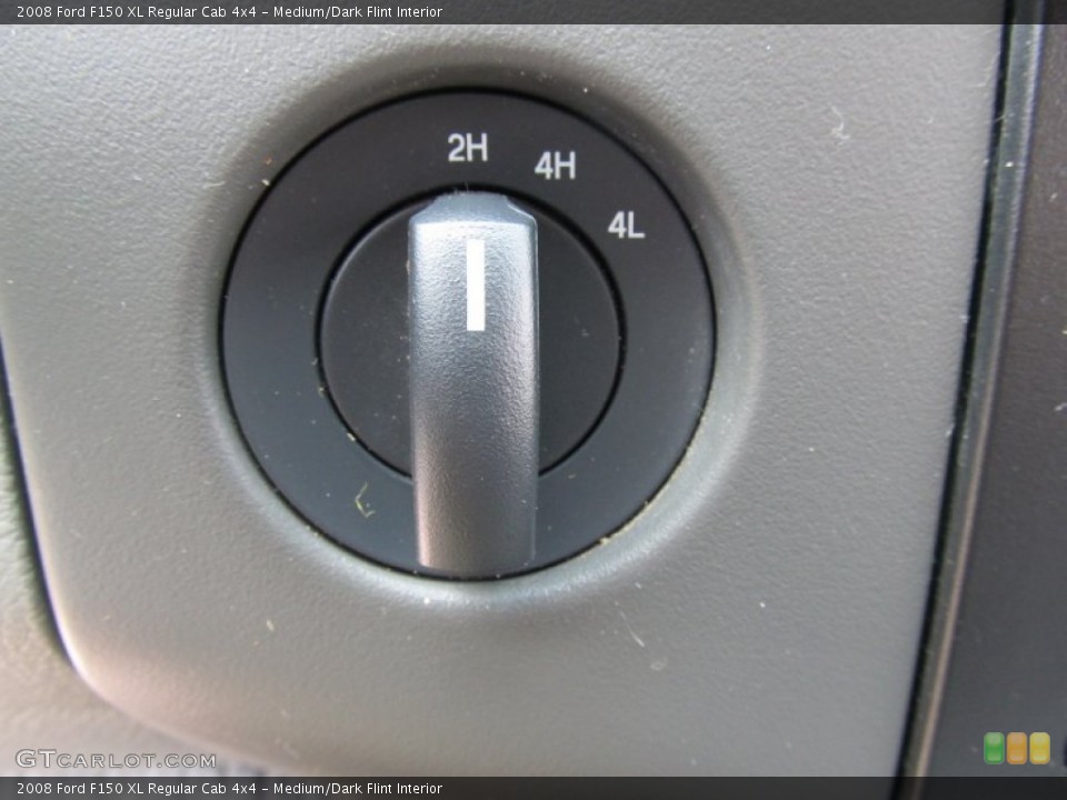 Medium/Dark Flint Interior Controls for the 2008 Ford F150 XL Regular Cab 4x4 #50804778
