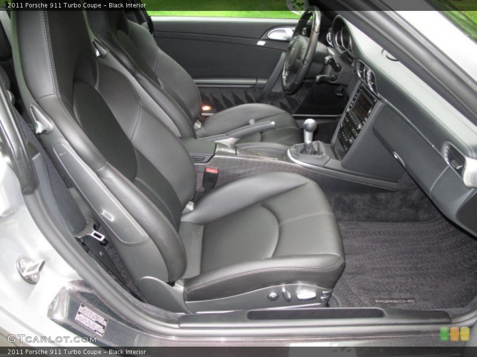Black Interior Photo for the 2011 Porsche 911 Turbo Coupe #50805702