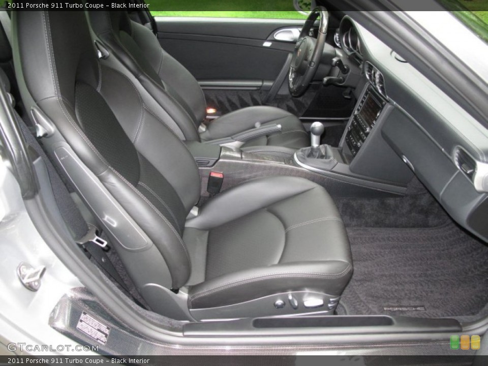 Black Interior Photo for the 2011 Porsche 911 Turbo Coupe #50805702