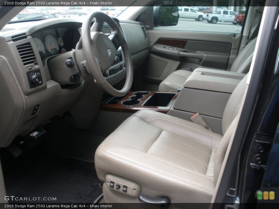 Khaki Interior Photo for the 2009 Dodge Ram 2500 Laramie Mega Cab 4x4 #50806863