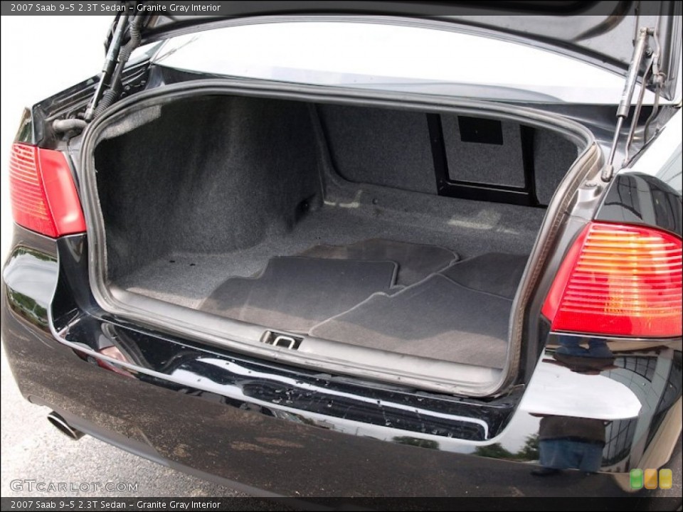 Granite Gray Interior Trunk for the 2007 Saab 9-5 2.3T Sedan #50807139
