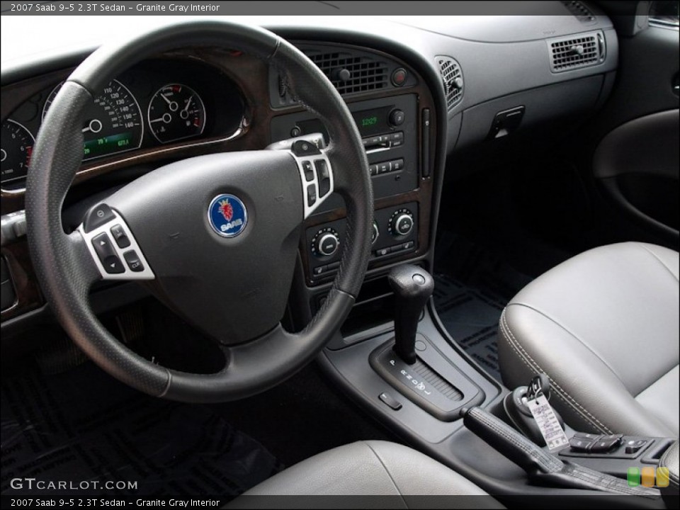 Granite Gray Interior Photo for the 2007 Saab 9-5 2.3T Sedan #50807154