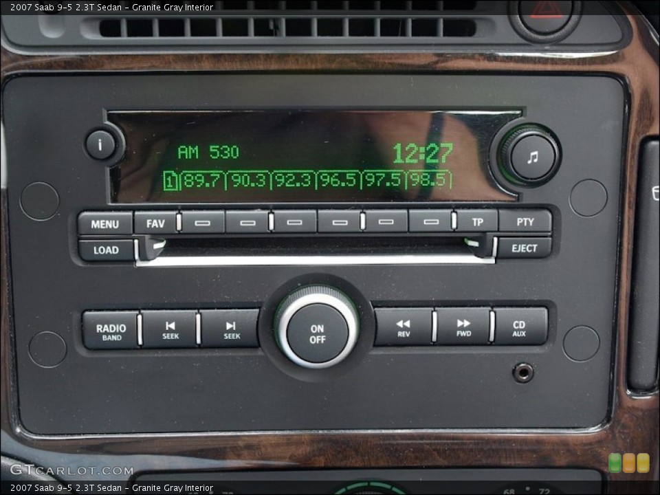 Granite Gray Interior Controls for the 2007 Saab 9-5 2.3T Sedan #50807169