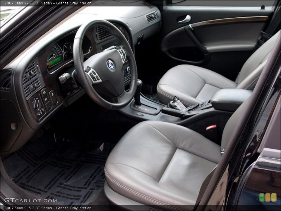 Granite Gray Interior Photo for the 2007 Saab 9-5 2.3T Sedan #50807232