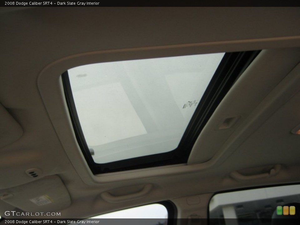 Dark Slate Gray Interior Sunroof for the 2008 Dodge Caliber SRT4 #50807541