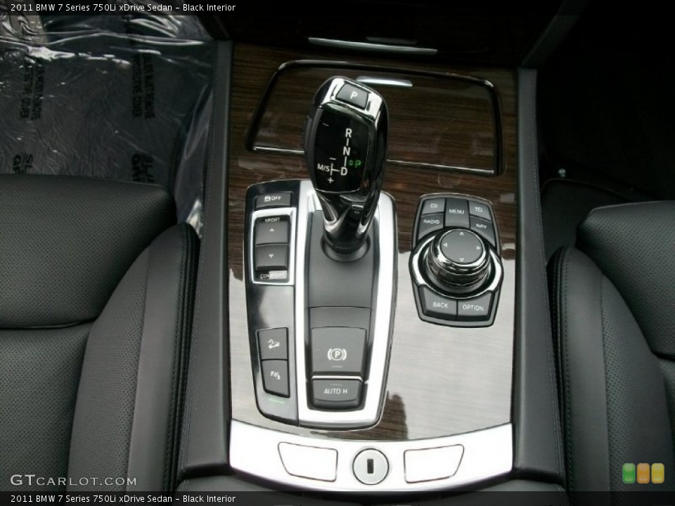 Black Interior Transmission for the 2011 BMW 7 Series 750Li xDrive Sedan #50807565