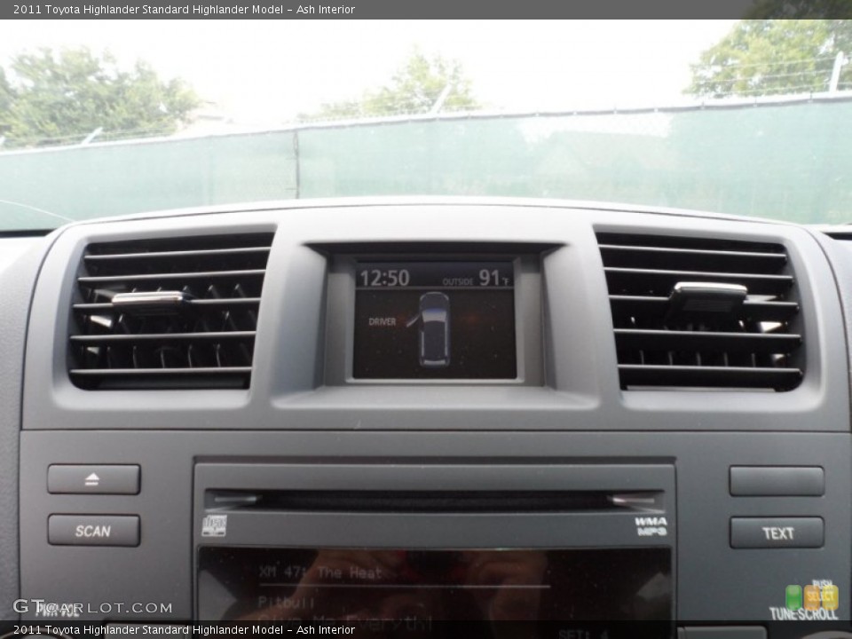Ash Interior Controls for the 2011 Toyota Highlander  #50809521
