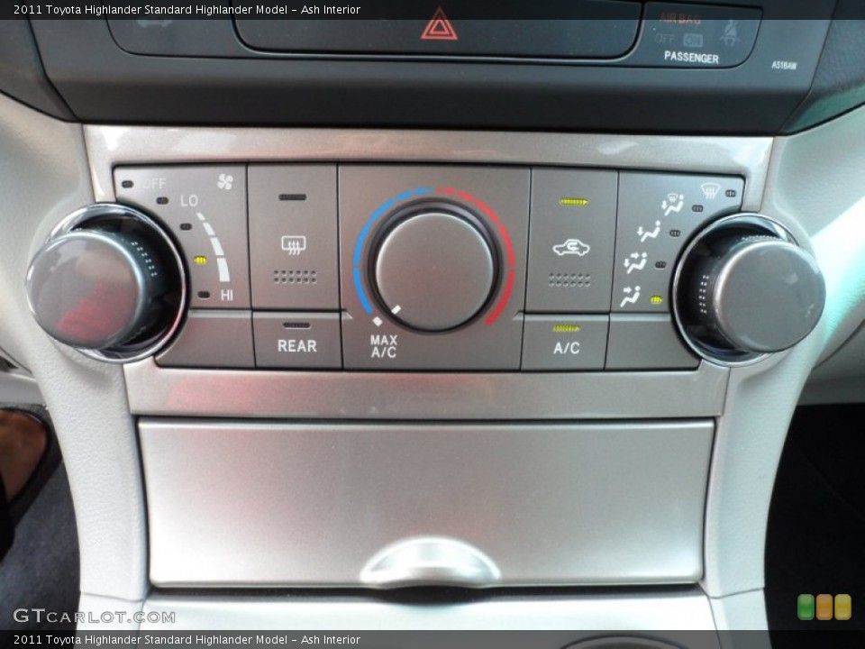 Ash Interior Controls for the 2011 Toyota Highlander  #50809545