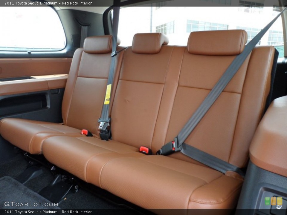 Red Rock Interior Photo for the 2011 Toyota Sequoia Platinum #50810040