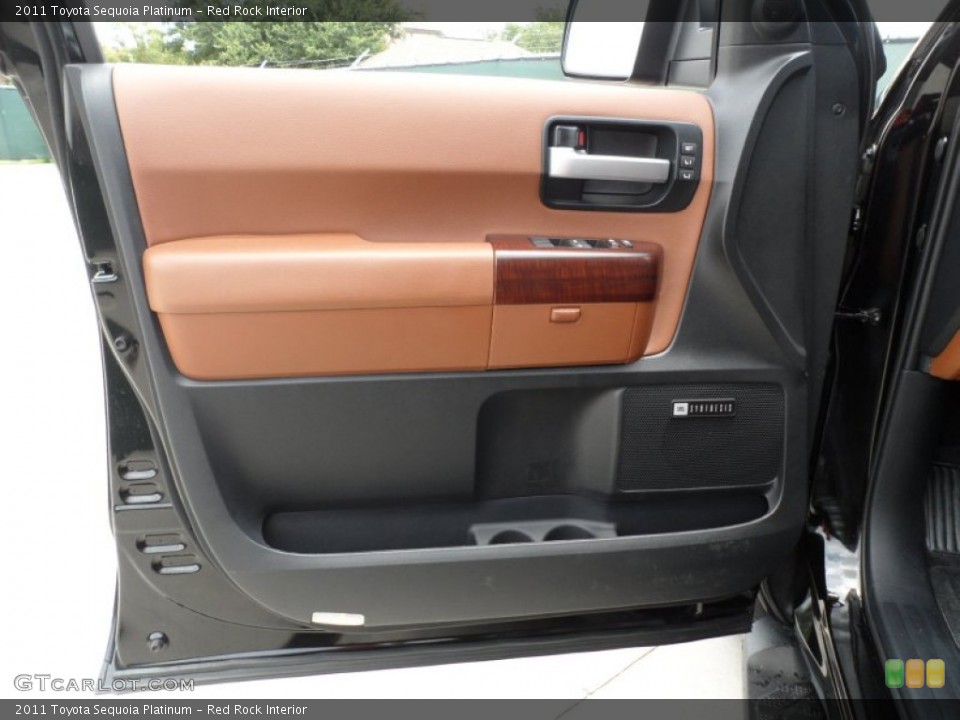 Red Rock Interior Door Panel for the 2011 Toyota Sequoia Platinum #50810067