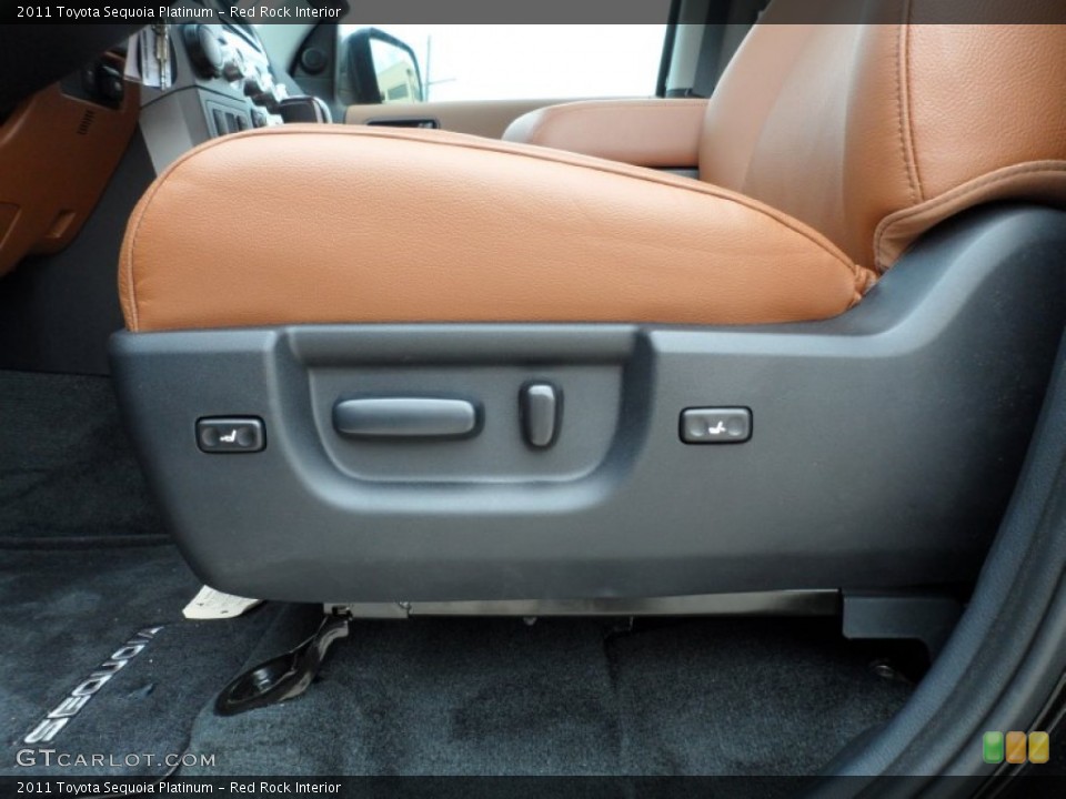 Red Rock Interior Controls for the 2011 Toyota Sequoia Platinum #50810145