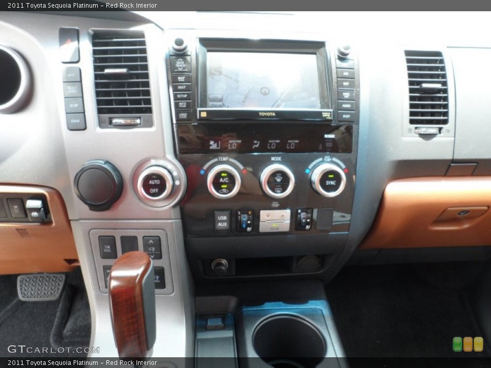 Red Rock Interior Controls for the 2011 Toyota Sequoia Platinum #50810208