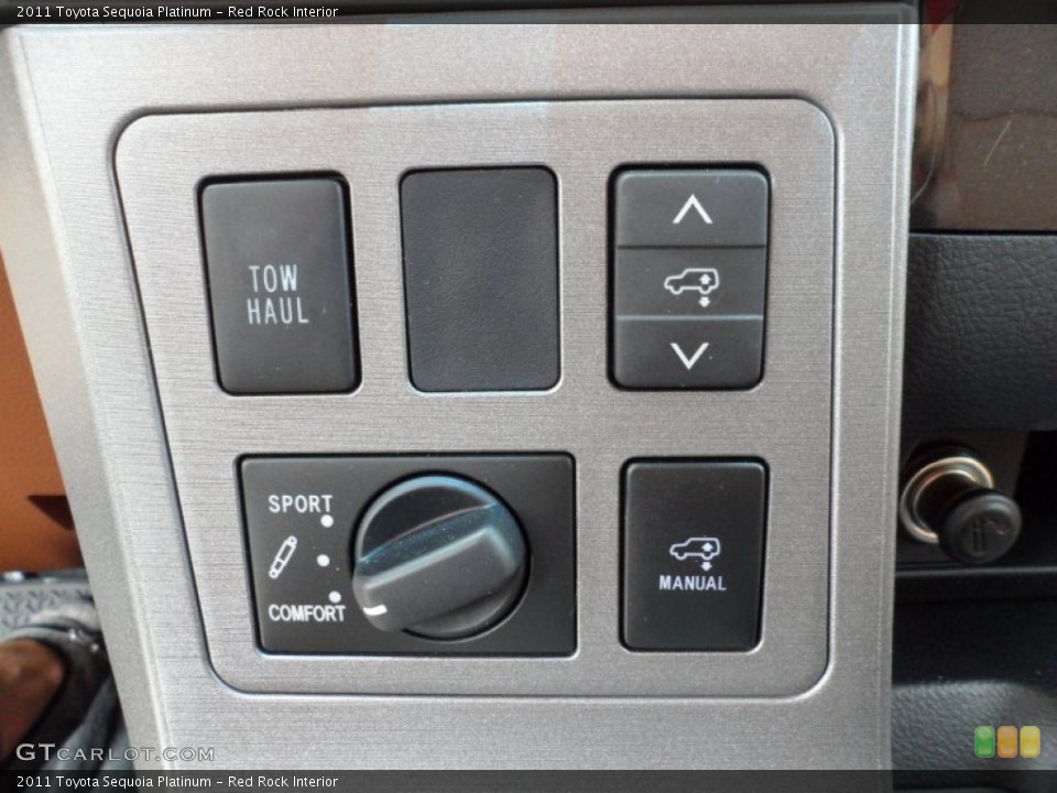 Red Rock Interior Controls for the 2011 Toyota Sequoia Platinum #50810295