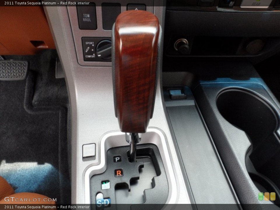 Red Rock Interior Transmission for the 2011 Toyota Sequoia Platinum #50810313