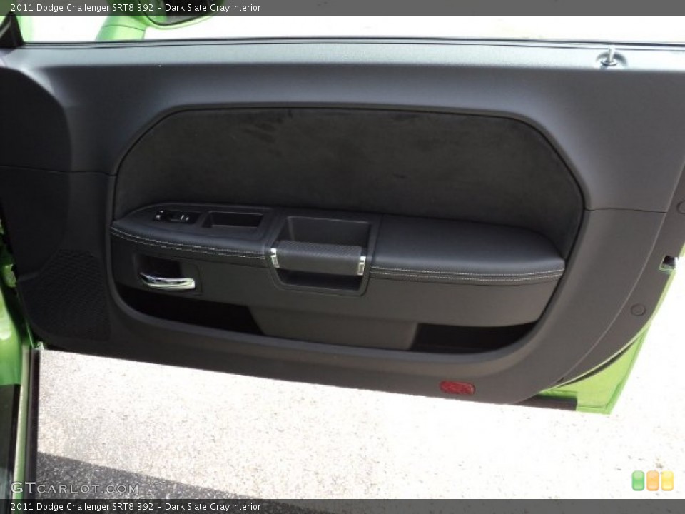 Dark Slate Gray Interior Door Panel for the 2011 Dodge Challenger SRT8 392 #50810700