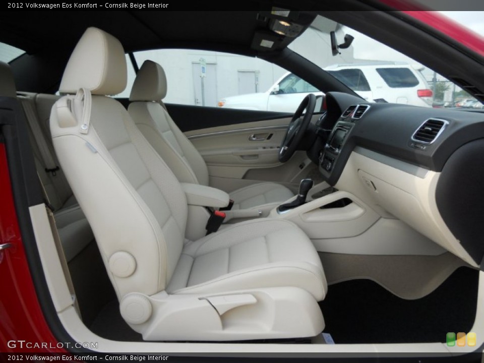 Cornsilk Beige Interior Photo for the 2012 Volkswagen Eos Komfort #50812593