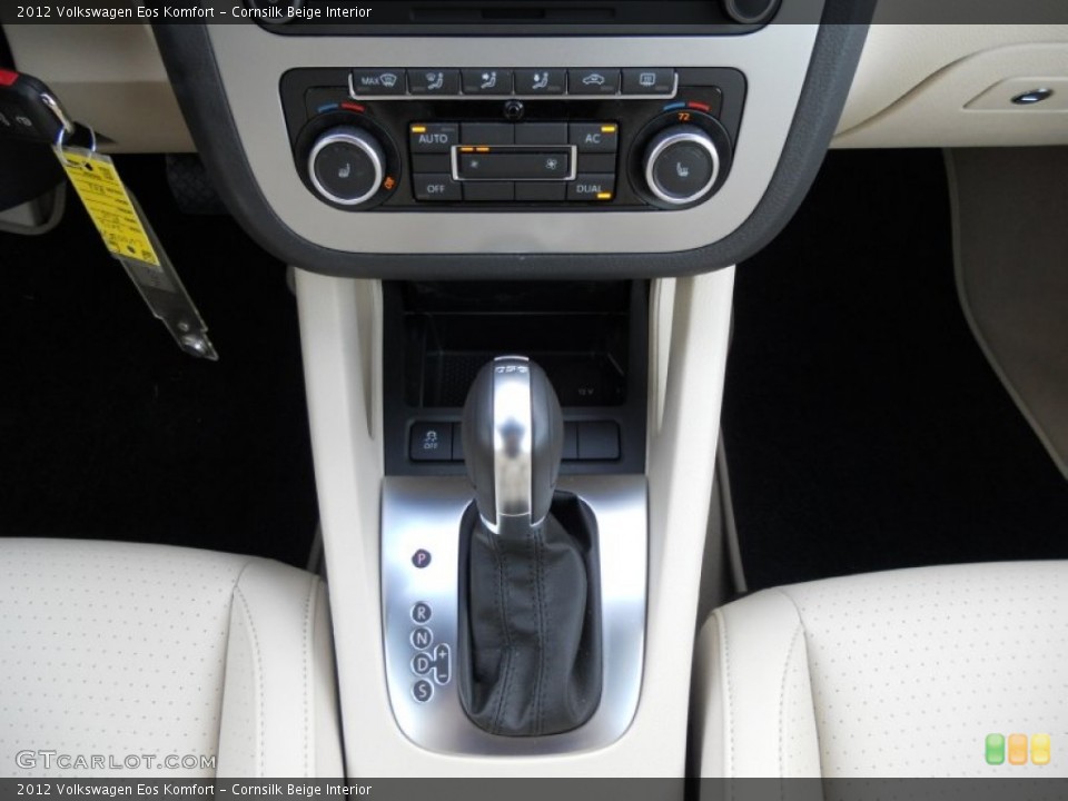 Cornsilk Beige Interior Transmission for the 2012 Volkswagen Eos Komfort #50812677