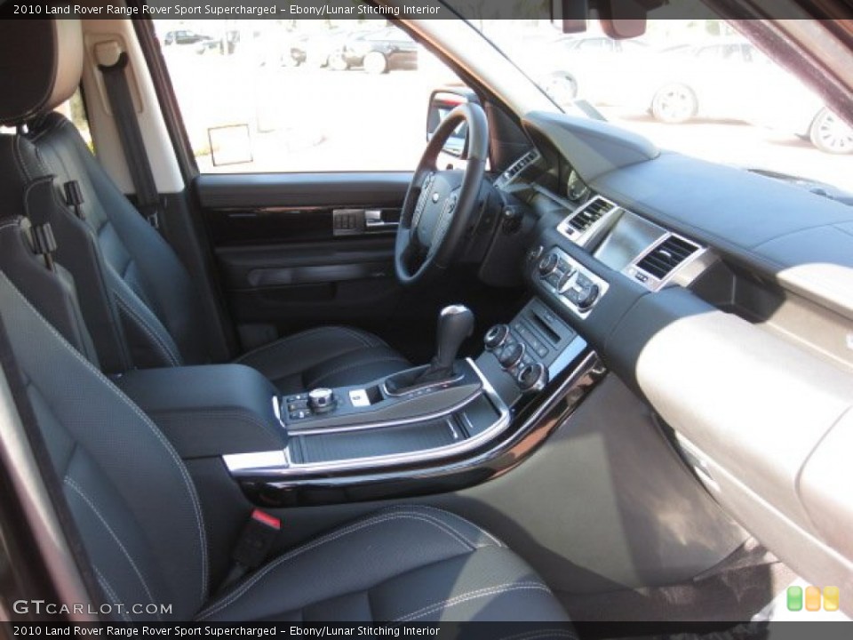 Ebony/Lunar Stitching Interior Photo for the 2010 Land Rover Range Rover Sport Supercharged #50813676