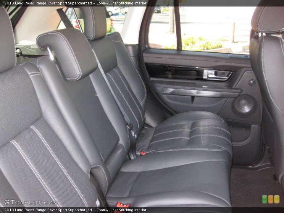 Ebony/Lunar Stitching Interior Photo for the 2010 Land Rover Range Rover Sport Supercharged #50813694