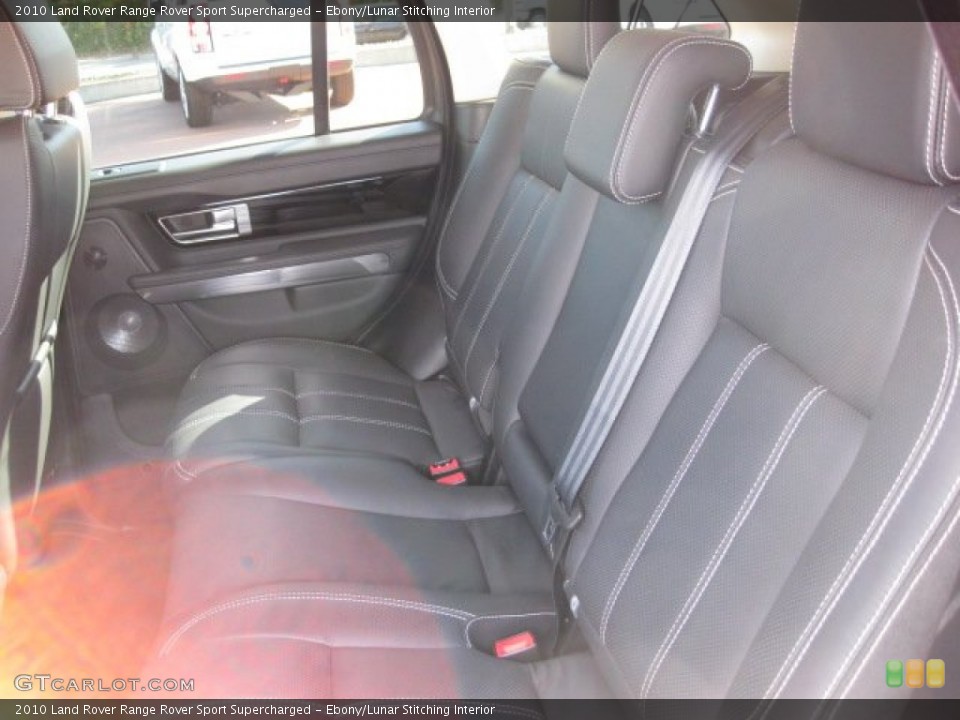 Ebony/Lunar Stitching Interior Photo for the 2010 Land Rover Range Rover Sport Supercharged #50813703