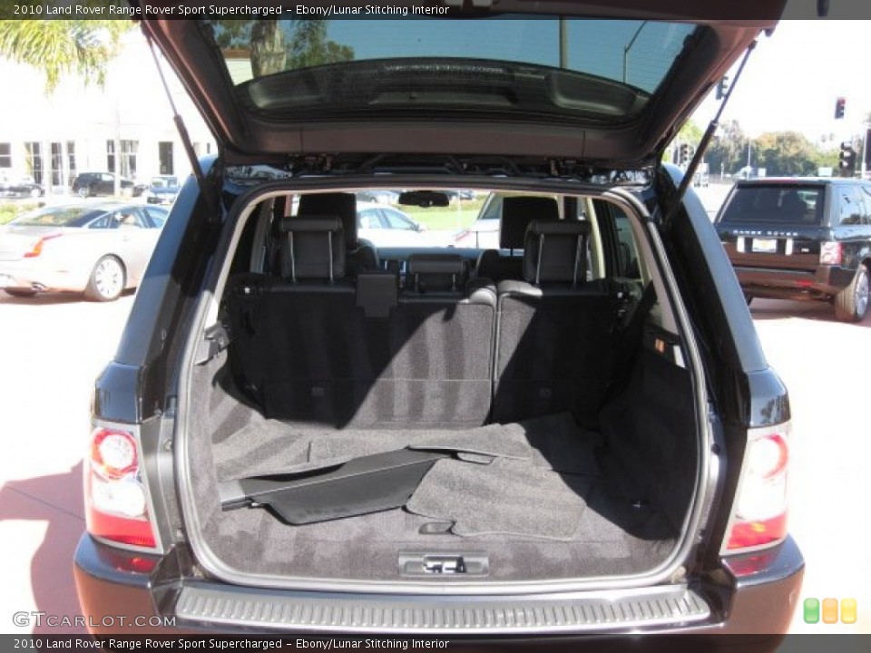 Ebony/Lunar Stitching Interior Trunk for the 2010 Land Rover Range Rover Sport Supercharged #50813790
