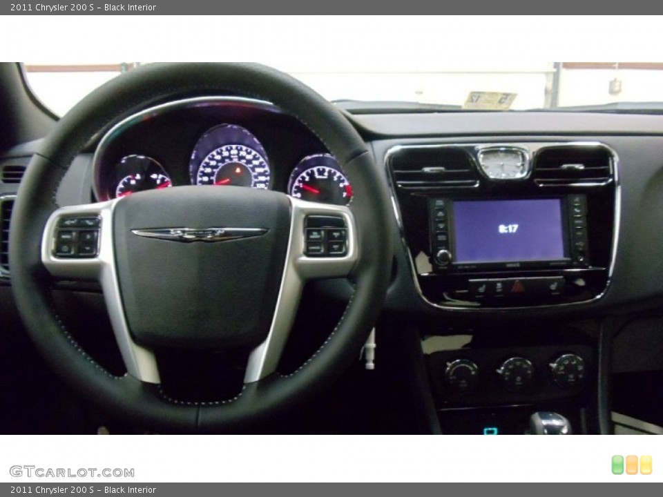Black Interior Dashboard for the 2011 Chrysler 200 S #50813886