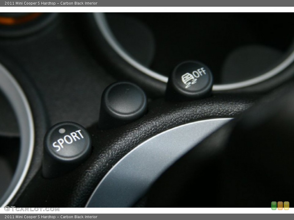 Carbon Black Interior Controls for the 2011 Mini Cooper S Hardtop #50813982