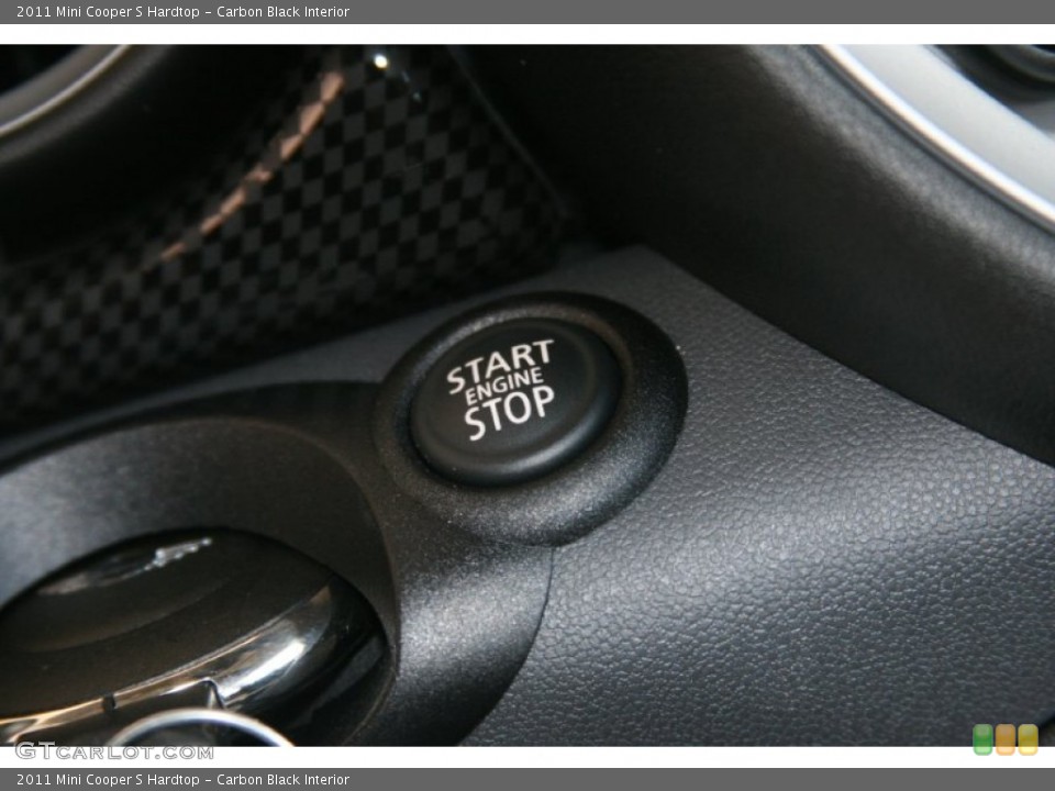 Carbon Black Interior Controls for the 2011 Mini Cooper S Hardtop #50814006