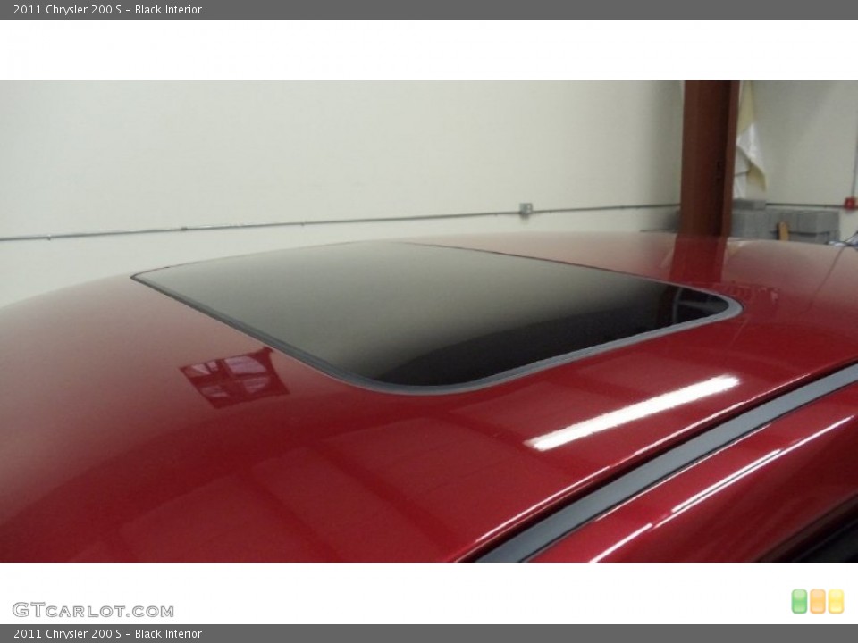 Black Interior Sunroof for the 2011 Chrysler 200 S #50814360