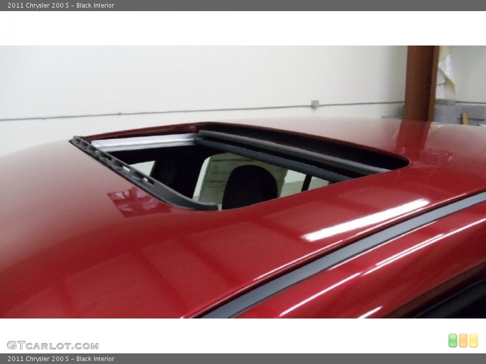 Black Interior Sunroof for the 2011 Chrysler 200 S #50814369