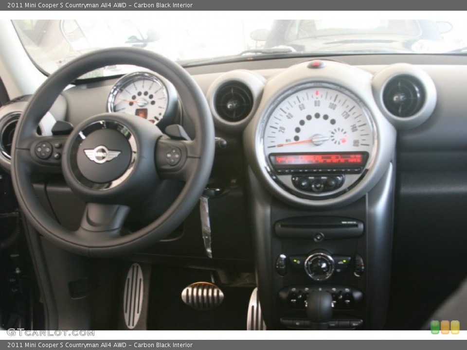 Carbon Black Interior Dashboard for the 2011 Mini Cooper S Countryman All4 AWD #50814879