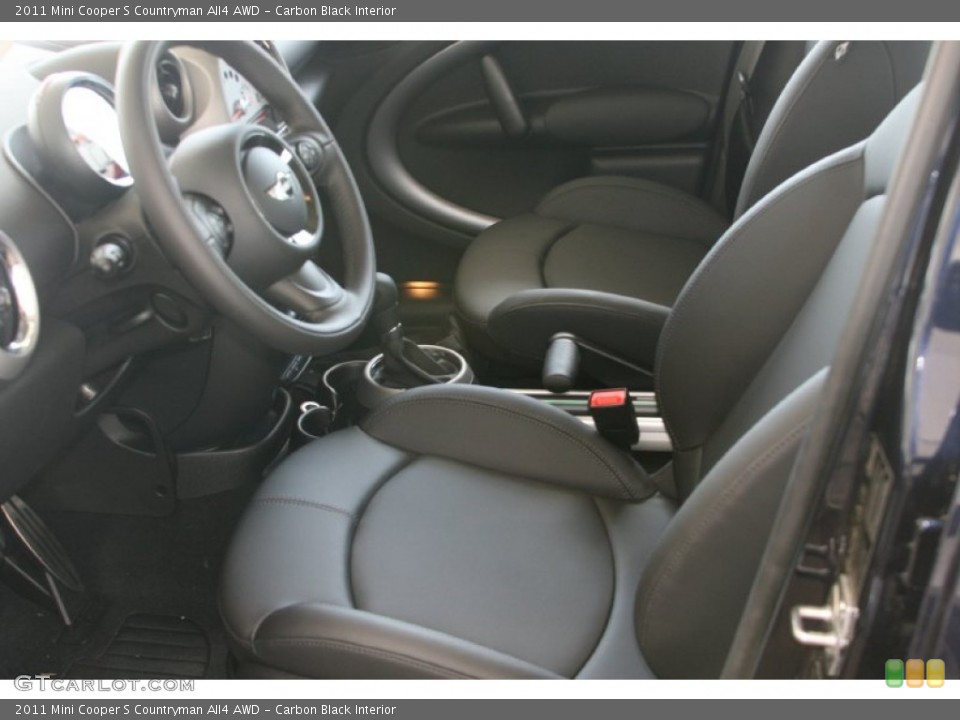 Carbon Black Interior Photo for the 2011 Mini Cooper S Countryman All4 AWD #50814927