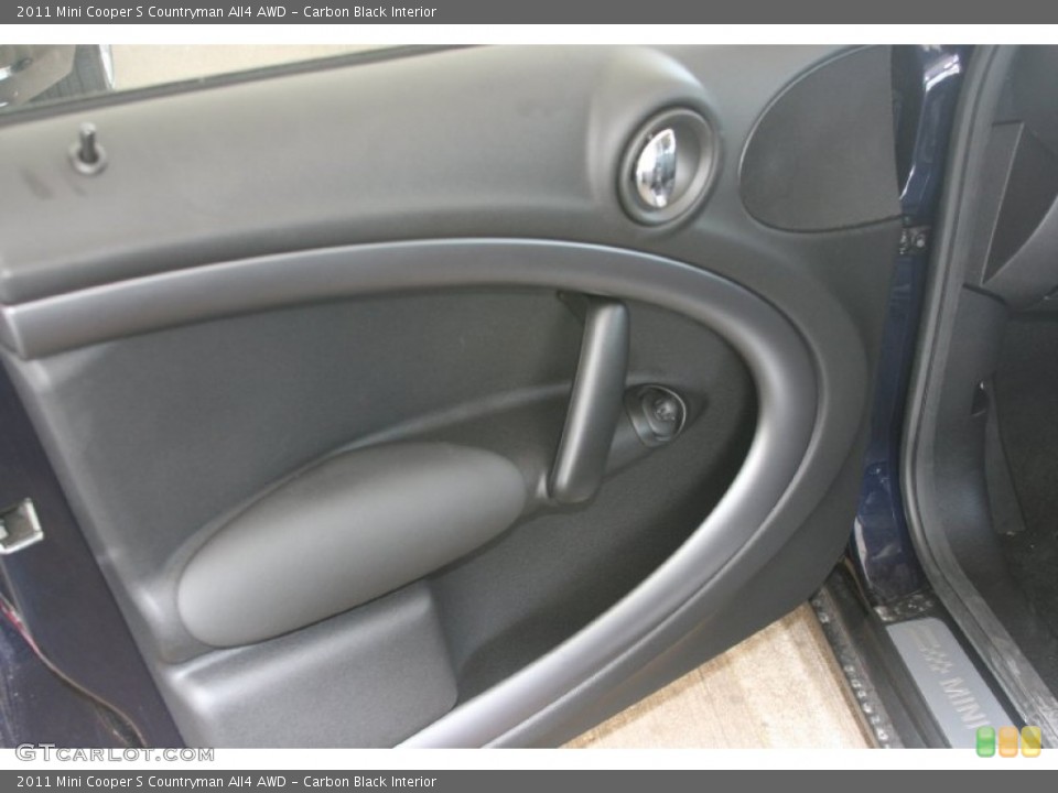 Carbon Black Interior Door Panel for the 2011 Mini Cooper S Countryman All4 AWD #50814963