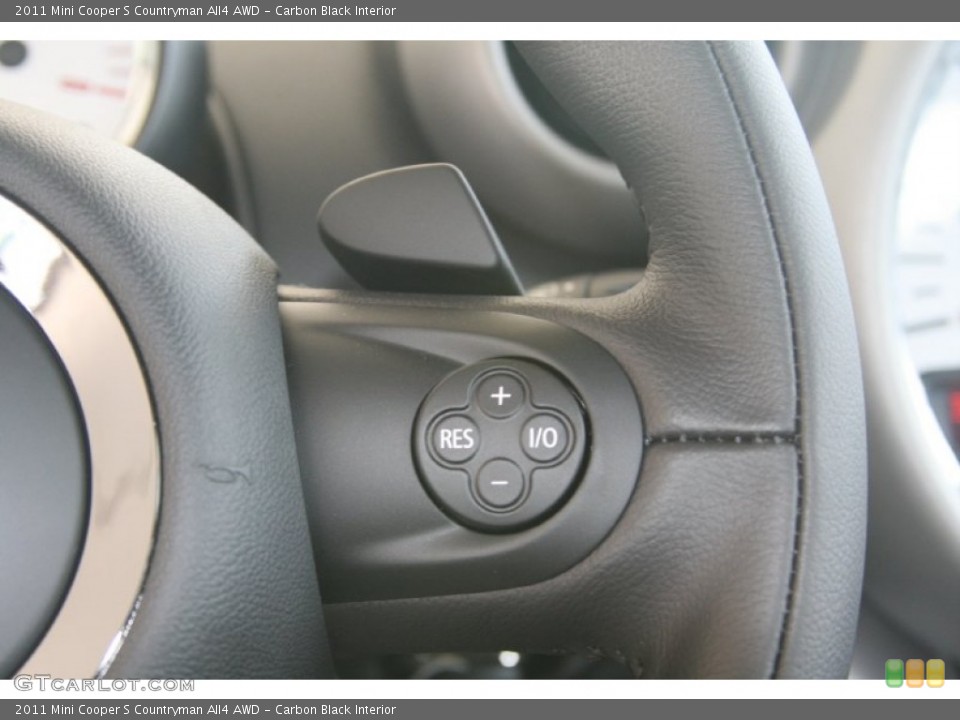 Carbon Black Interior Controls for the 2011 Mini Cooper S Countryman All4 AWD #50815143